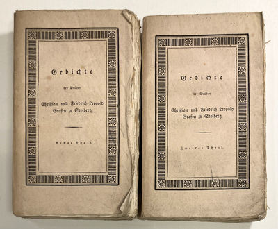 Gedichte der Brüder Christian und Friedrich…