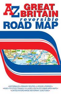 G.B. Road Map (Reversible) (A-Z Road Map)