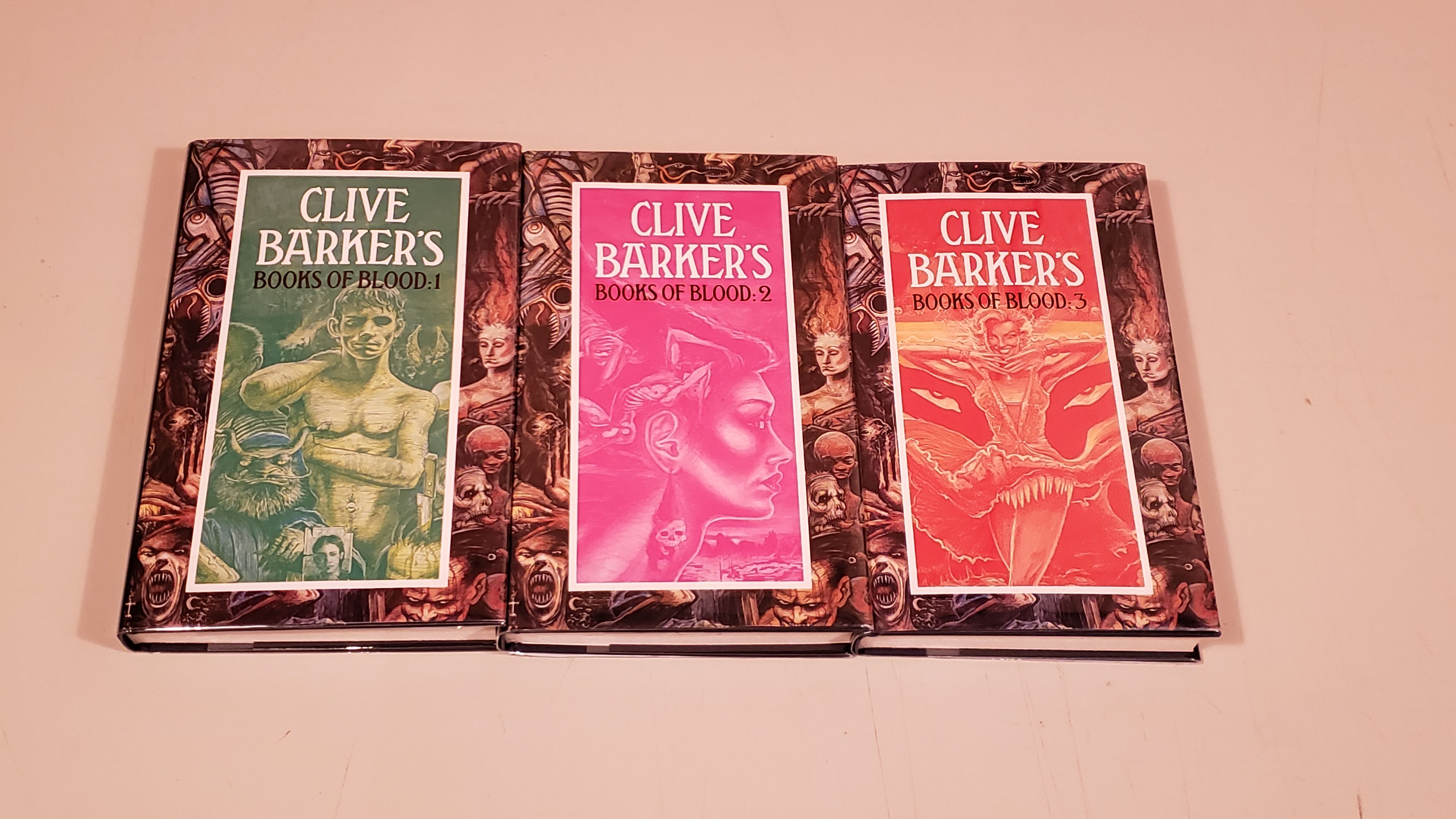 Books Of Blood Vol 13 by Clive Barker 1ST 1991 from