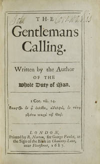 The Gentleman's Calling