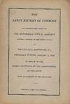 THE EARLY HISTORY OF VERMONT