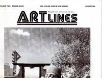 ARTlines - The Guide to Art, Artists, Events and Ideas -  August 1981 (Volume Two, Number Eight) by Stephen M. Parks, Editor - 1981