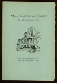 image of William Faulkner: A Check List