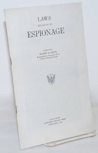 Laws Relating to Espionage