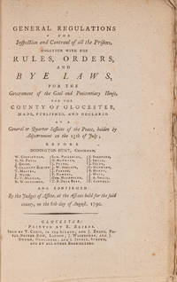 General Regulations for Inspection and Controul of All the Prisons..