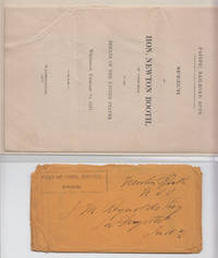 image of Pacific Railroad Acts Speech of Hon. Newton Booth, of California, in the Senate of the United States, Wednesday, February 14, 1877