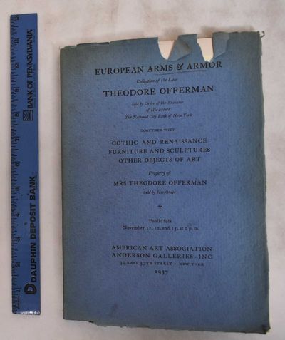 New York: American Art Association, 1937. Softcover. G+/Fair, covers are faded and torn. Pages are c...