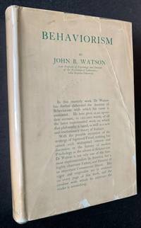 Behaviorism (In Dustjacket)