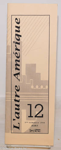 cover of L'autre Amérique; 12 3éme trimestre