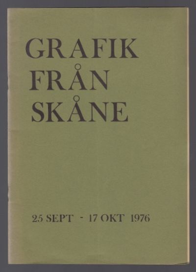 Grafik från Skåne. 25 sept-17 okt 1976. /…