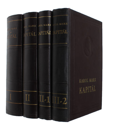 Kapitál. Kritika politickej ekonómie. 3 vols. -…