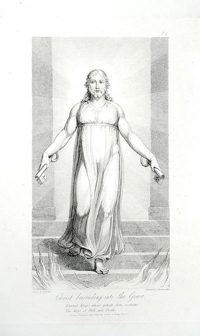Christ descending into the Grave : in The Grave