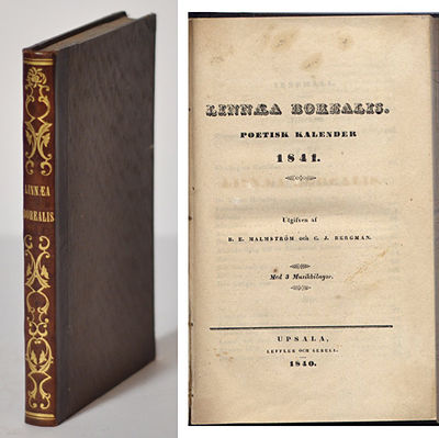 Linnæa borealis. Poetisk kalender 1841. Utgifven…