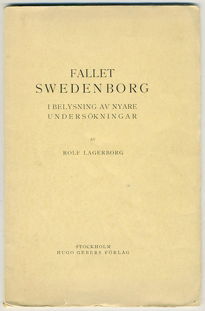 Fallet Swedenborg i belysning av nyare…