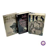 The Albany Cycle: Legs, Billy Phelan's Greatest Game, and Ironweed (all signed by William Kennedy) by KENNEDY, WILLIAM - 1983