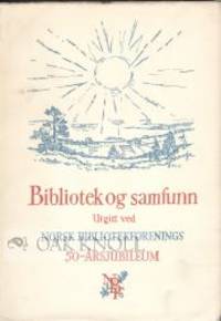 Oslo: Kommisjon Hos A/L Biblioteksentralen, 1963. stiff paper wrappers. Norway. 8vo. stiff paper wra...