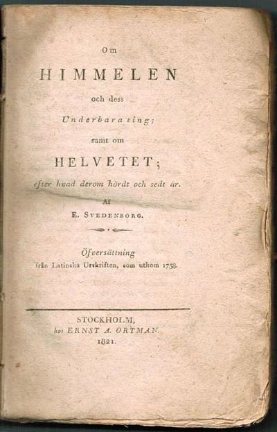 Om himmelen och dess underbara ting; samt om…