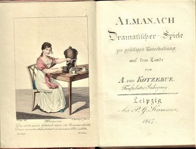 Almanach Dramatischer Spiele zur gesellingen…