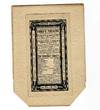 1873 FACSIMILE OF THE FAMOUS 1865 FORD'S THEATRE POSTER FOR 'OUR AMERICAN COUSIN,' THE PLAY PERFORMED WHEN BOOTH ASSASSINATED PRESIDENT LINCOLN