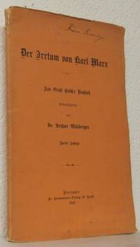 Der Irrtum von Karl Marx  Aus Ernst Busch`s…