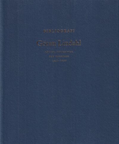 Bibliografi - Göran Lindahl. Böcker, tidskrifter…