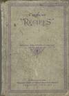 A Book of Recipes. Second and Improved edition, compiled by the Womans Guild of Christ Church Cathedral