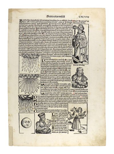 Leaf from Nuremberg Chronicle (aka...