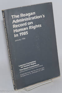 cover of The Reagan Administration's Record on Human Rights in 1985