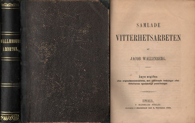 SAMLADE VITTERHETSARBETEN. Förord  av P. H. /…
