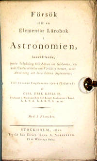 Försök till en elementar lärobok i astronomien…