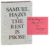 The Rest Is Prose [Inscribed and Signed to Sam Pickering]