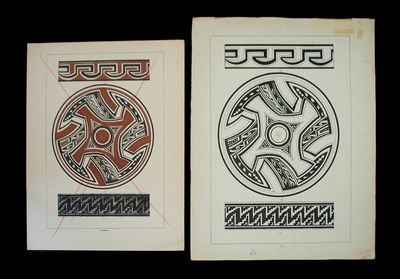 Original Artwork for "Decorative Art of the Southwest Indians