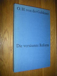 cover of Die versäumte Reform. Zur Kritik der westdeutschen Politik