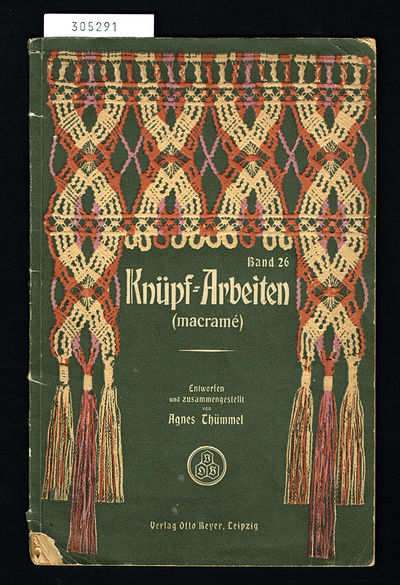 Knüpf-Arbeiten (macramé). Entworfen und…