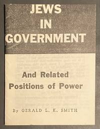cover of Jews in government and related positions of power