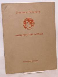 image of Five poems from the Japanese: set for voice and piano