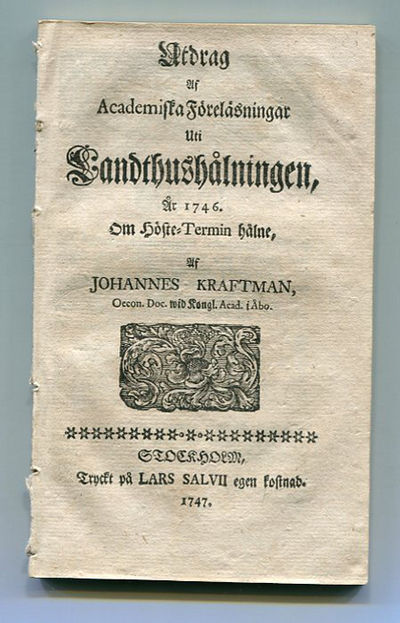 Utdrag af academiska föreläsningar uti…
