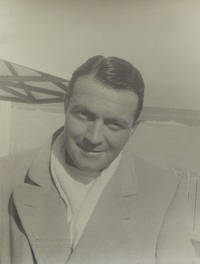 Portrait photograph of Richard Barthelmess, "Richard Barthelmess at Malibu