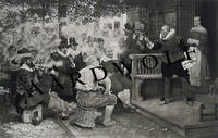image of 1880 Etching Of New York’s Historic "Smokers’ Rebellion"