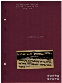 cover of Man of La Mancha (Revised script for the 1965 Broadway musical)