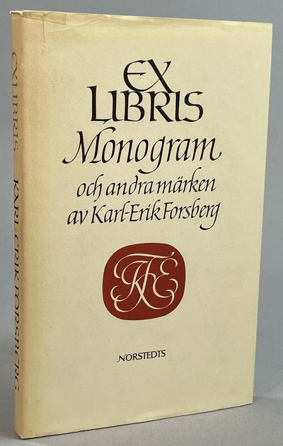 Exlibris monogram och andra märken. Under…