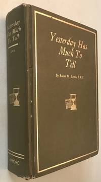 Yesterday Has Much to Tell Rosicrucian Library Volume XXXII
