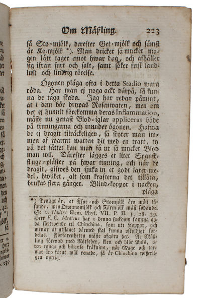 Underrättelse om barns sjukdomar och deras bote-medel. Tredje uplagan, något tillökt och förbättrad. - ["THE MOST PROGRESSIVE WHICH HAD YET BEEN WRITTEN"] (photo 3)