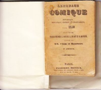 Almanach Comique. Pittoresque, Drolatique,…