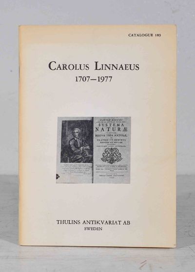 Thulins antikvariat. Catalogue 183. Carolus…