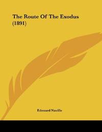 The Route Of The Exodus 1891