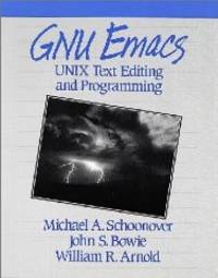 image of Gnu Emacs: Unix Text Editing and Programming
