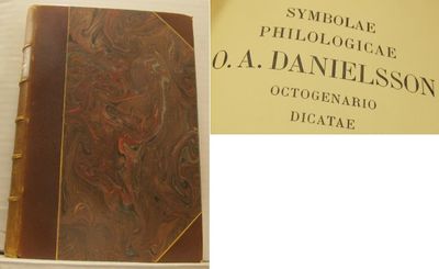 Symbolae philologicae O. A. Danielsson…