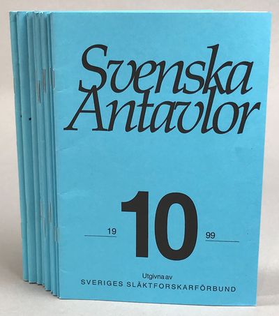 Svenska antavlor. Band IV. Utgivna av Sveriges…