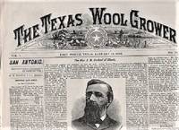 cover of THE TEXAS WOOL GROWER, Vol. 1, No. 32, Fort Worth, Texas, January 18, 1883